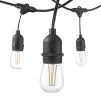 Ener-j LED Filament Festoon String Light Kit