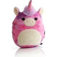 Squishmallows Lola The Unicorn Plush Portable Speaker. 10 Meter Bluetooth Range, Volume Control, Rich Stereo Speaker Sound, Quick And Easy Automatic Device Pairing. Play, Pause And Skip Buttons.