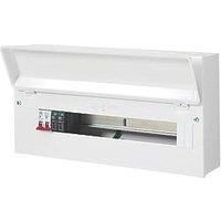 MK Sentry 21-Module 21-Way Part-Populated High Integrity SPD Enclosure Kit Consumer Unit with SPD (529VF)