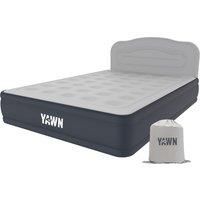 High Street TV Yawn Air Bed DELUXE Self-Inflating Airbed with Built-in Pump, Headboard with Custom Fitted Sheet, King