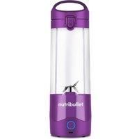 nutribullet Portable Blender in Purple - Powerful Extractor Blade, 475ml Cup, To-Go Lid, USB-C Charging Cable & User Guide - Delivers 15+ Blending Cycles - Healthy Shakes On The Move