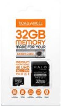 New Genuine Road Angel 32GB SDHC RSD32 Micro SD Card And Adaptor