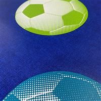 Catherine Lansfield Football Wallpaper  Blue