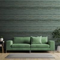 Muriva Vertical Semper Marble Jade/Gold Metallic Wallpaper 189505