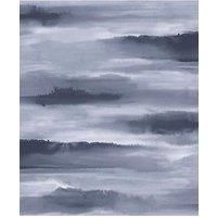 Muriva Horizon Blue Wallpaper 195302 - Vinyl Ocean Sea Sky Clouds Landscape