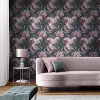 Muriva Lipsy London Issey Green Blush Wallpaper 144061