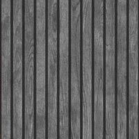 Muriva Wooded Slats Black/Grey Wallpaper 102576