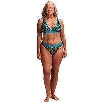 Lemonade Mesh Brief - Green Leopard