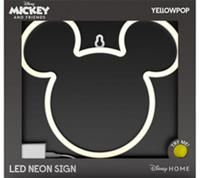 Yellowpop Neon Signs, Disney Mickey Mouse (Ears), Neon Signs for Wall Decor, Energy Efficient LED Neon Lights for all Walls, Easy to Install Custom Neon Sign & Customizable Light Up Wall Art