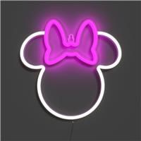 Yellowpop Neon Signs, Disney Minnie Mouse (Ears), Neon Signs for Wall Decor, Energy Efficient LED Neon Lights for all Walls, Easy to Install Custom Neon Sign & Customizable Light Up Wall Art