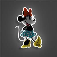 Yellowpop Neon Signs, Disney Minnie Mouse (Full Body), Neon Signs for Wall Decor, Energy Efficient LED Neon Lights, Easy to Install Custom Neon Sign & Customizable Light Up Wall Art