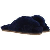 'Chouette' Fenland Sheepskin Crossover Slippers
