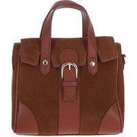 'Fascino Fiorentino' Soft Suede Leather Small Shoulder Crossbody Bag
