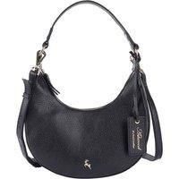 'Chic' Real Leather Medium Saddle Shoulder Bag