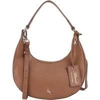 'Chic' Real Leather Medium Saddle Shoulder Bag