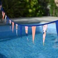 Summerhouse By Navigate Riviera Picnic Outdoor Bunting (6M / 15 Flags)