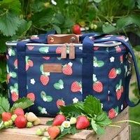 Summerhouse by Navigate Strawberries & Cream 18L Family Coolbag Navy