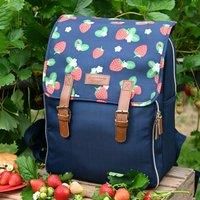 Summerhouse by Navigate Strawberries & Cream 4 Person Picnic Backpack