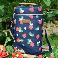Summerhouse by Navigate Strawberries & Cream 2 Bottle Cooler Navy