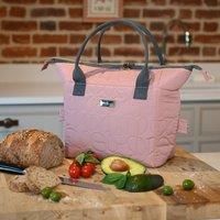 Navigate Oxford Quilted Convertible Lunch Bag