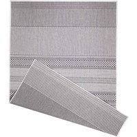 Duo Weave Indoor/Outdoor Rug Fine Weave Grey 170 X 120Cm