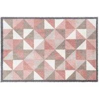 Washamat Mayfair Recylon Geo Blush Mat 75 X 50Cm