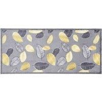Washamat Mayfair Recylon Modern Leaves Mat 150 X 67Cm
