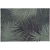Washamat Washable Indoor Mat 75x50cm Abstract Leaves