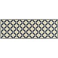 Washamat Washable Indoor Runner 150x50cm Ochre Tile