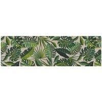 Washamat Washable Indoor Runner 150x50cm Leaves