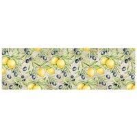 Washamat Washable Indoor Runner 150x50cm Lemons