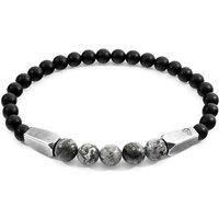 Hukou Silver and Stone Bracelet