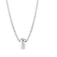 GUSTATORY Coffee Takeout Cup Silver Necklace Pendant