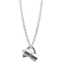 GUSTATORY Coffee Moka Pot Silver Necklace Pendant