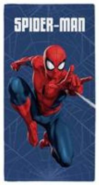 Coco Moon Disney Marvel Superhero Spiderman Web Bath Beach And Swimming Super Soft Towel For Boys And Girls