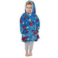 Spiderman Webs Children&Rsquo;S Wearable Hooded Blanket Poncho &Ndash; Pre-School