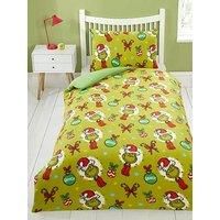 The Grinch Grinchmas Time Fleece Single Duvet