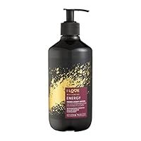 I Love Wellness ENERGY Hand & Body Lotion, Natural Essential Oils Of Orange & Bergamot, With Avocado Oil & Shea Butter, Energising Blend, Vegetarian & Vegan-Friendly - 500ml
