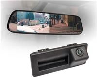 Motormax Mirror Monitor And Audi, Skoda, Volkswagen Reverse Camera Kit With 115 Viewing Angle