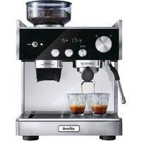 BREVILLE Signature Espresso VCF160 Bean to Cup Coffee Machine - Charcoal, Silver/Grey,Black
