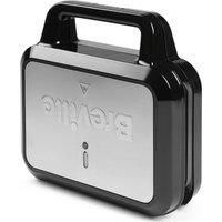 Breville 3-in-1 Ultimate Snack Maker | Deep Fill Toastie Maker, Waffle Maker & Panini Press | Removable Non-Stick Plates | Black & Stainless Steel [VST098] | UK Plug