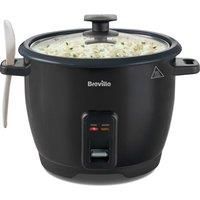 Breville Electric Rice Cooker | 1.8L (10 Cup) Capacity | Serves up to 8 People | Keep Warm Function | Non Stick Removable Bowl | Spoon & Measuring Cup Included | VTP209