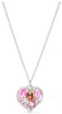 Barbie Doll Heart Necklace - Malibu
