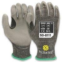 Tilsatec 50-6111 Gloves Black/Grey Large (435KX)