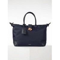 Luella Grey Lucinda Navy Weekend Overnight Holdall