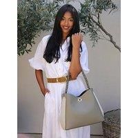 'Adriana' Woven Handle Hobo