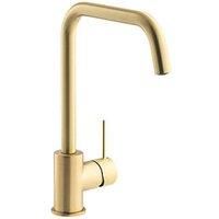 Streame by Abode Vigour Quad Single Lever Mixer Brushed Brass (490JM)