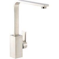 Streame by Abode Pixell Quad Single Lever Mono Mixer Kitchen Tap Brushed Nickel (640JM)