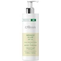 skinChemists SPF 30 Wrinkle Killer Sun Protection Body Cream with Antioxidants & Citric Acid | Broad-Spectrum UV Defense & Deep Hydration | Shield Your Skin from Aging & Sun Damage