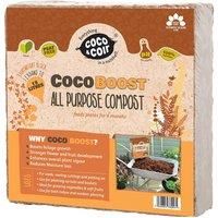 Coco & Coir Coco Boost All Purpose Compost with Added Nutrients - 15L